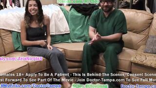 Become Doctor Tampa, Shock Ur Mixed Bombshell Next Door Aria Nicole As You Perform Her 1St Gyno