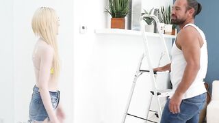 Passion-Hd Lucky Handyman Fucks Tight Cunt Client