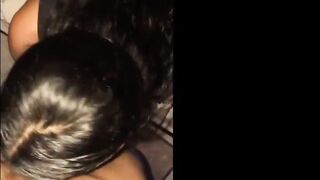 18 Year Old Skank Blows Cock Inside Head Session