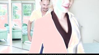 Damn! This Tape With The Vulgar Step-Daughter 19 Yo Ellie Eilish Is Fucking Babe! Ellie Sure Knows How To Got What She Wants By Fucking Her Stepdad