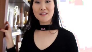 Oriental Beauty Getting A Mouth Full Of Cum During A