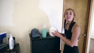 Hungry Fitness Cum Hoe Needs Her Protein: Brandibraids