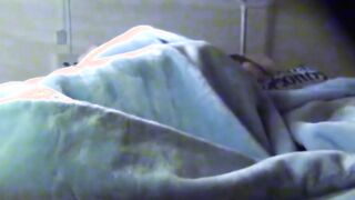 Japanese Young Lady Pees Her Bed During A Sleepover At Her Companion