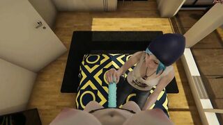 Chloe Price Gets Finger Fuck And Point Of View Banged With A Fake-Dick - Life Is Strange Cartoon