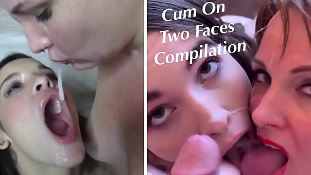 Amateurs Take Big Dick And Swap Cumshots In Threesome Facial Fest