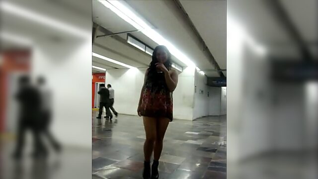 Metro Masturbation: Meche Candela's Erotic Experience On Public Transit