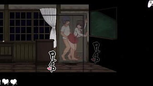 Horny After-School Ghosts Fantasize About Banging Me - Hentai Game P3