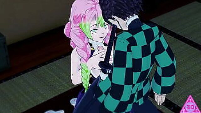 Sensual Tanjiro And Mitsuri Play Uncensored Game And Get Filthy