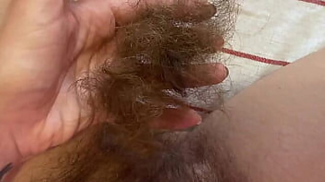 Kitty Hair Closeup Trimmed And Sexy