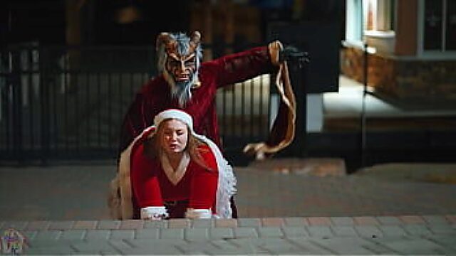 Krampus's Naughty Christmas With Mia Dior