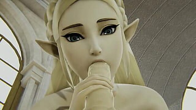 The Legend Of Zelda's Pre-Wedding Fuck Fest - 3D Hentai Animation