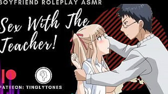 Step-Teacher's Nasty Lesson: Boyfriend Roleplay Asmr