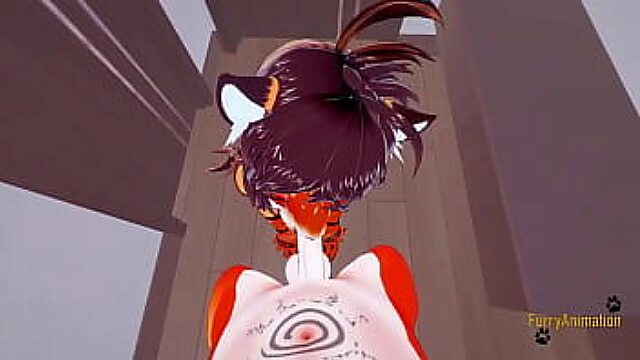 Hardcore 3D Furry Pov: Tigress Sucks Cock & Gets Pounded By Hell-Horny Fox In Anime Fuck Fest