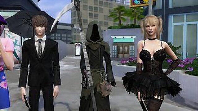 Grim Reaper Anime Teen Misa Gets Screwed Senseless In Light Porn Fuck