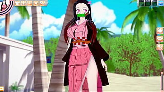 Nezuko 3D Hentai Animation Fuck Game