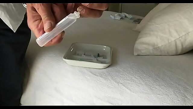 American Amateur Takes Two Suppositories And Enemas