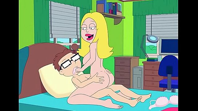 Steve Gives Francine A Wild Ride In American Dad Hentai