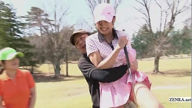 Japanese Golfer Gets Naked And Wild On The Course