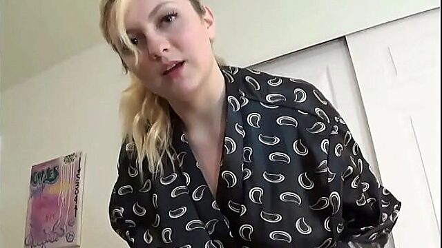 Seductive Step-Mom Convinces Step-Son To Fuck Her