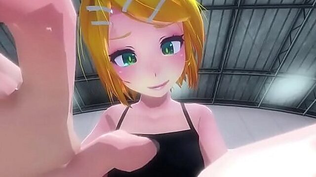 Giantess Rin Grows To Massive Proportions In Free 3D Cartoon