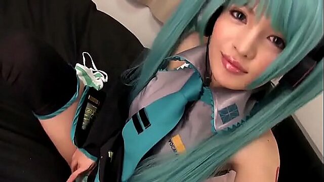 Japanese Cosplay Babe Gets Anal Punishment