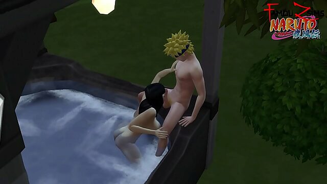 Hinata And Naruto Bang Outdoors In Hot Hentai Mission