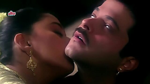 Intense Lip-Locking In Romantic Scene With Anil Kapoor And Madhuri