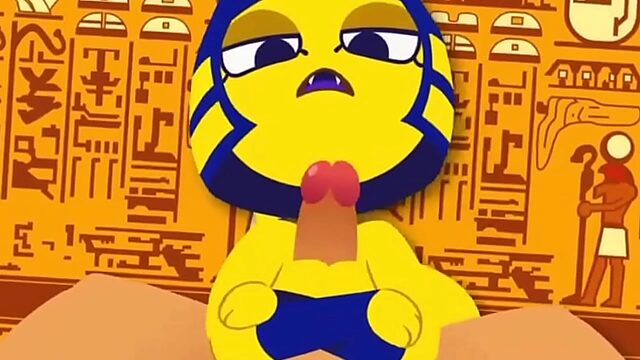 Ankha's Busty Compilation: A Hentai Fantasy Come To Life