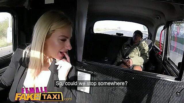 Blonde Milf Takes First Bbc In Female Fake Taxi