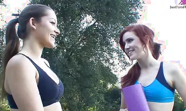 Dani Daniels Seduces Lily Carter After A Yoga Class