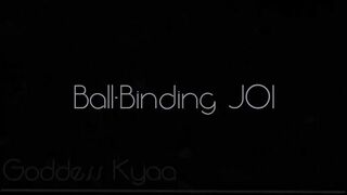 Ball Binding Joi - Cbt Instructions From A Femdom Goddess