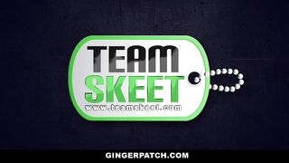 Gingerpatch - Firecrotch Cutie Sucks Stepdads Cock For Cash