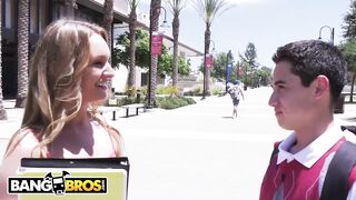 Bangbros - Juan El Caballo Loco Gets Campus Tour From Daisy Stone