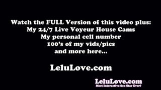 Super Closeup Virtual Facesitting And Pussy Eating 69 Action With Leather Upskirt Shots - Lelu Love