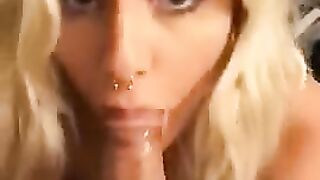 Homemade Blowjob Norwegian Blonde Girl