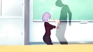 Female Teacher Needs Energy 3D Hentai