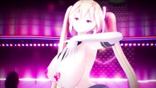 Mmd Miku Hatsune With A Sexy Body And Hot Boobs Best For Adult 3D Hentai