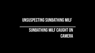Sunbathing Milf