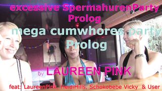 Laureen Pink Cumwhore Party - Prolog Warm Up