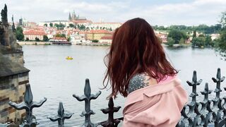 Czech Public Pickup Redhead Russian Tourist And Public Bj & Sex Leokleo