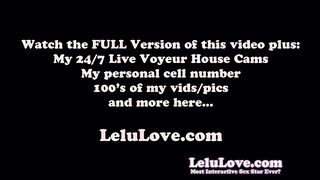 Action Packed Porn Vlog Pov Blowjob/Handjob Cumshot, Masturbation, Joi, Pussy Closeups - Lelu Love