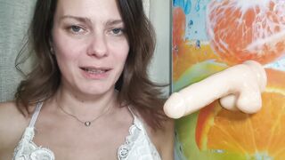 Hot Milf Slobbering Blowjob, Cum With Ahegao Face - Littlemarylove