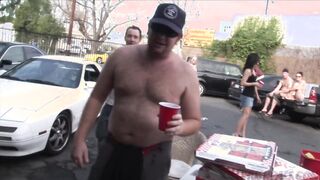 Cum One Cum All To The Frat Party Car Wash And Fuck Fest