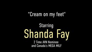 Footjob Loving Hubby Gets Lucky With Busty Canadian Cougar Shanda Fay