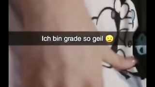 Deutsches Teen Sendet Nudes (Snapchat Sexting) - Joyliii