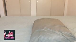 Simultaneous Orgasm: Sucking On His Balls Makes Him Cum All Over Me While I Cum On My Vibrator