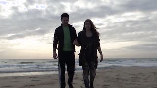 He Fucks Her Young Petite Teen Girlfriend After A Beach Day