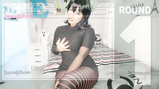 Halloween Mavis Dracula Cosplay Cock Hero Evelotion Game, Ahegao Faces, Blowjob