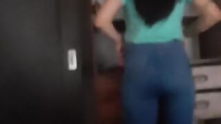 My Girlfriend Records Herself While Changing Clothes