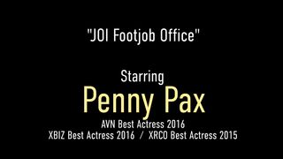 Fap With My Feet! Glasses Ginger Penny Pax Gives You Joi